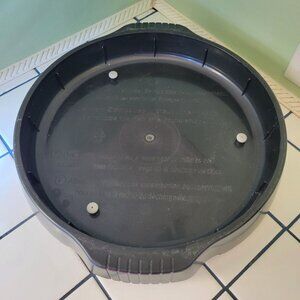NuWave Oven Heavy Duty Black Plastic Base‎ Handles Replacement Part Pan